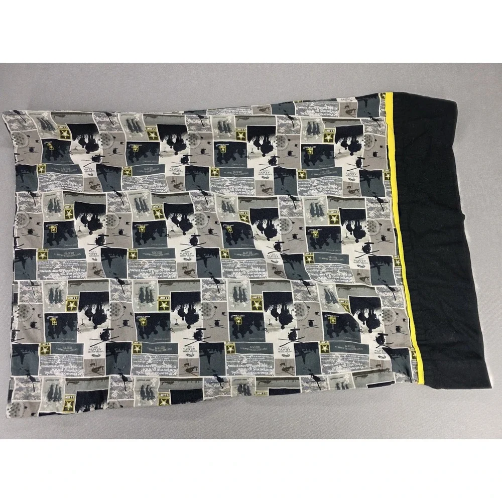 Set of Two US Army Pillow cases‎ Standard Helicopters